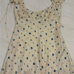 Zara floral mini dress